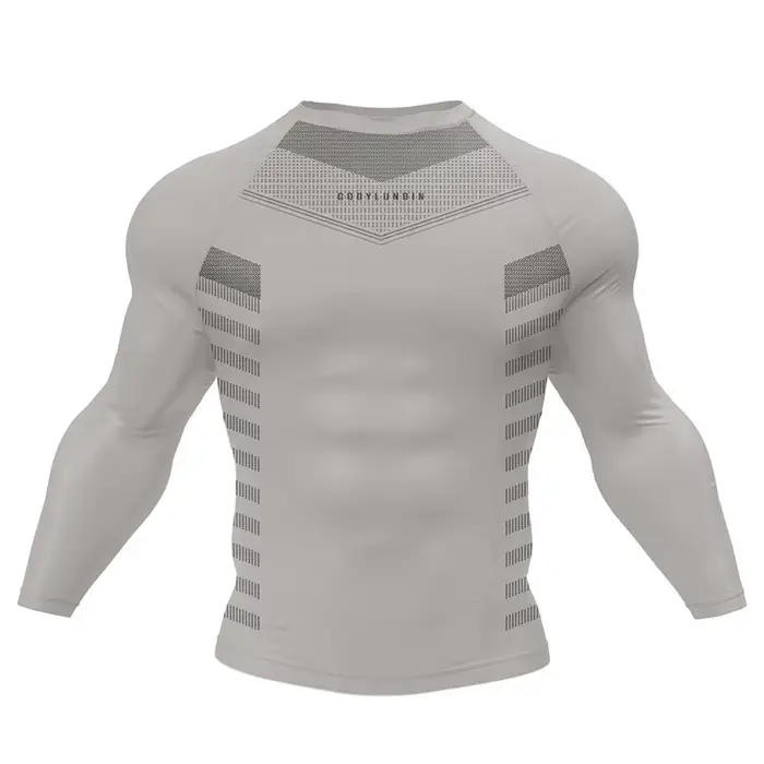 Cody Lundin vêtements de Compression hommes musculation Sport T-shirt chemise à séchage rapide