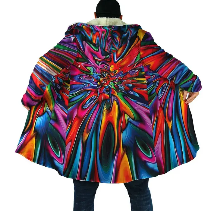 Sweat à capuche imprimé 3D Hiphelicopter Everak pour hommes et femmes