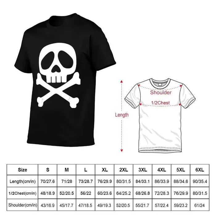 T-shirt Captain Harlock Skull