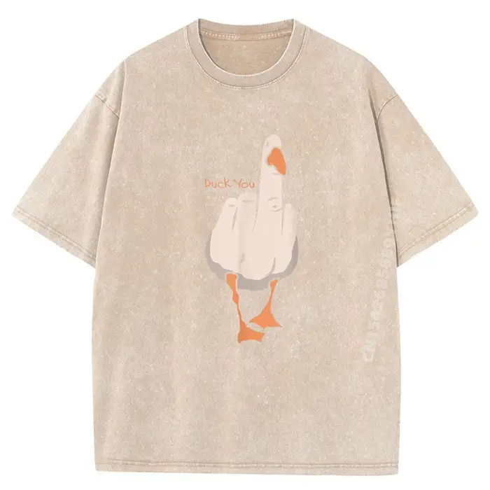 Canard You chemises graphiques hommes à manches courtes t-shirt de haute qualité mode décontracté la