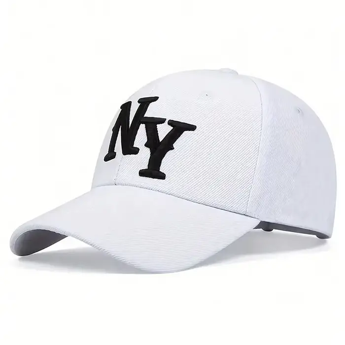 Casquette de Baseball brodée de lettres NY NEW YORK pour hommes, chapeaux de soleil en coton à dessu