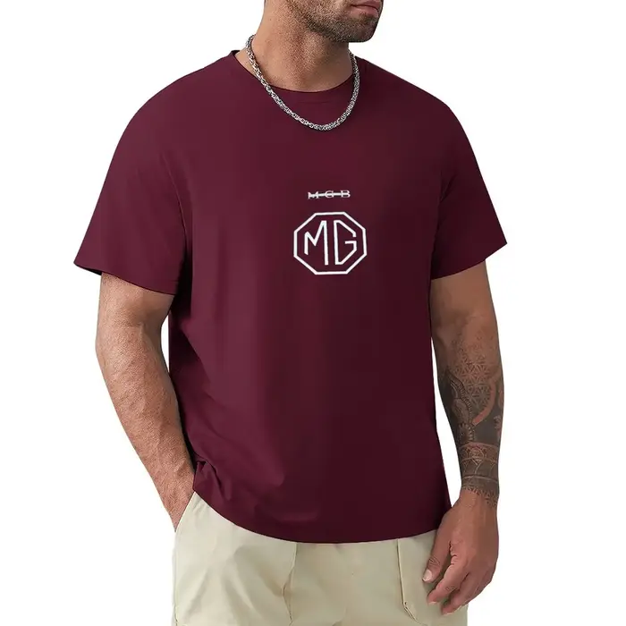 T-shirt Amoureux MG pour Homme, Imprimé Animal, Blanc, Humoristique, Personnalisé