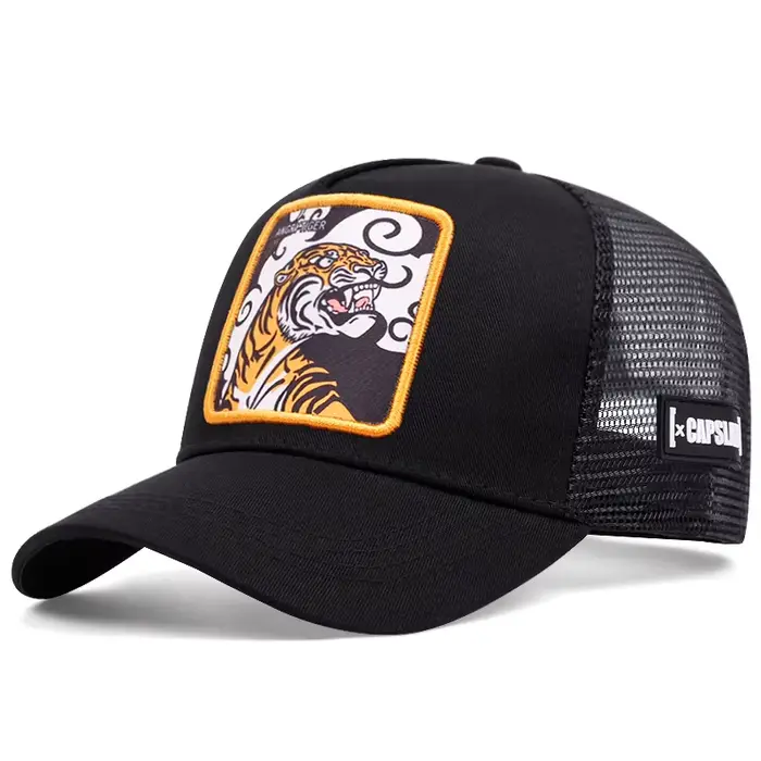Casquette de baseball de dessin animé tigre