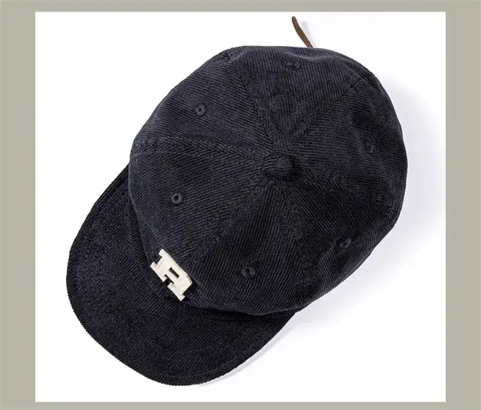 Casquette de baseball en velours côtelé rouge Tornado Letterman, chapeau réglable de style vintage p