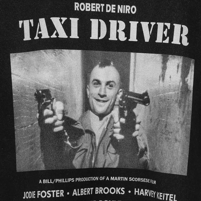 Chauffeur De Taxi T-Shirt Robert De Niro 70s 80S film naturel né tueurs hommes coton été lavé vêtements