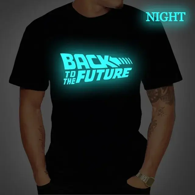 Retour vers le futur T-shirt femmes Kawaii dessin animé