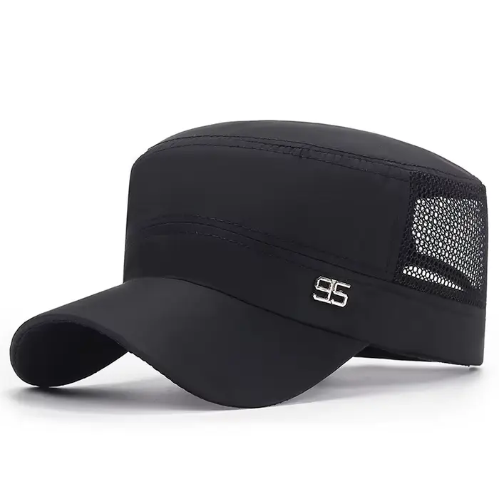 Casquette militaire à dessus plat, casquette de baseball pour homme, chapeau d'été pour homme, chape