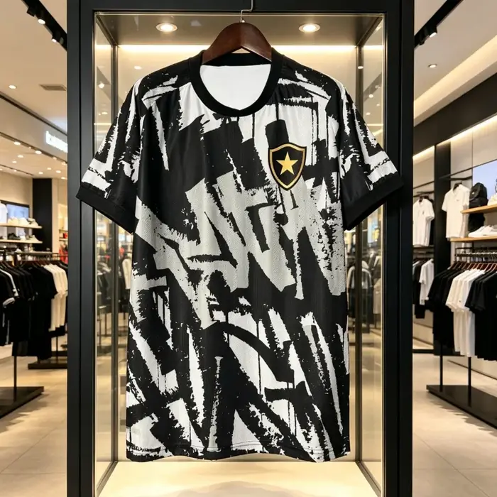 Maillot de football Botafogo saison 26-27 - Design Y2K tendance, T-shirt de sport respirant et à séc
