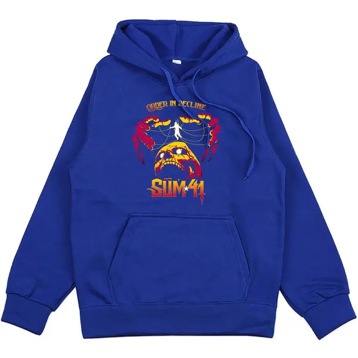 Sweats à capuche College graphiques gothiques pour hommes et femmes