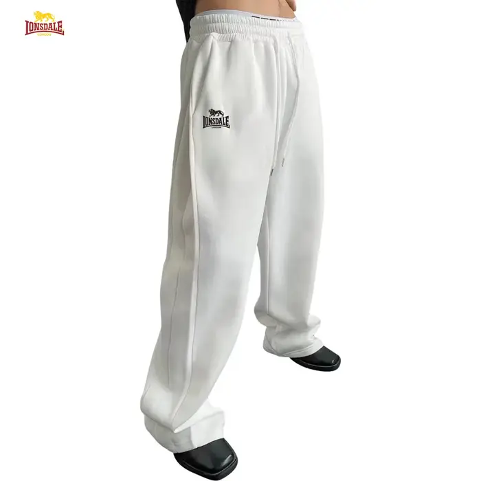 Pantalons amples imprimés LONSDALE pour hommes, pulls longs pour hommes et femmes de style européen 