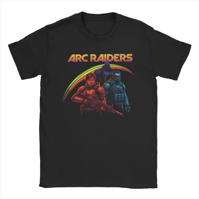 Shoot Game Arc Raiders t-shirts pour hommes femmes coton nouveauté T-Shirt col rond