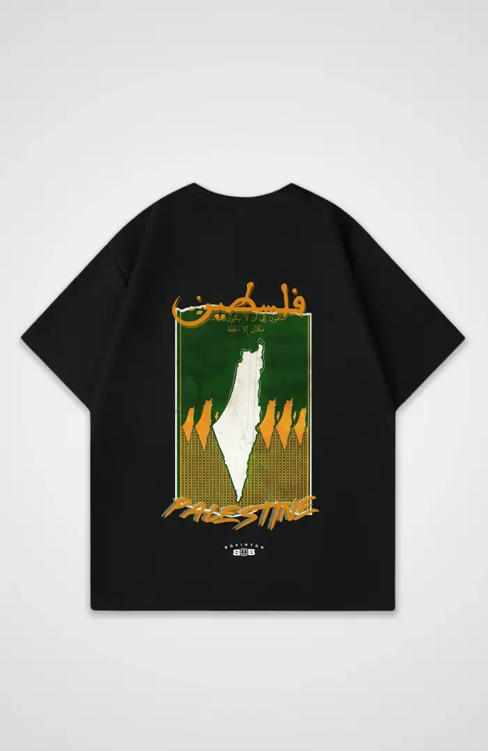 Palestine T-shirt surdimensionné hommes T-shirts graphiques hauts homme vêtements coton hommes T-shi