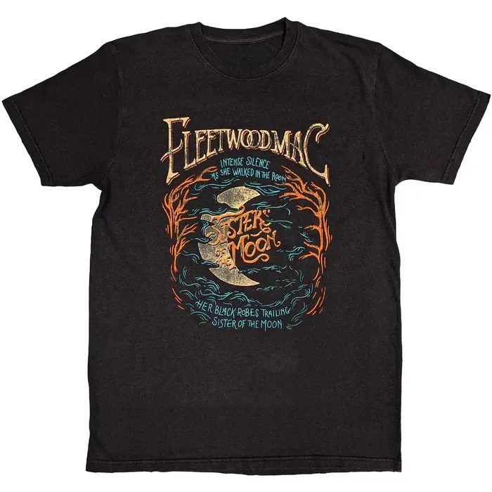 Rock band Fleetwood Mac 100% coton couverture d'album graphique t-shirt hommes femmes chemises 2026 