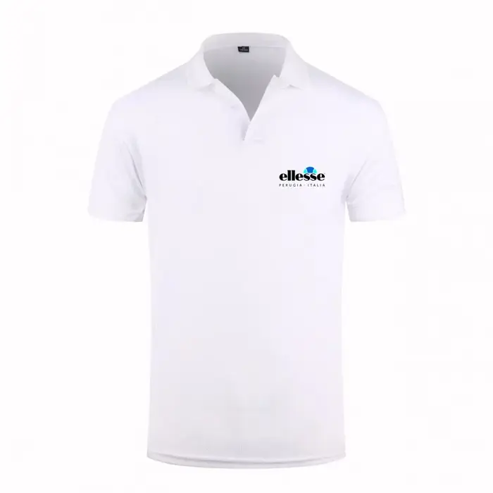 Nouveau polo rouge pour homme 2026 avec logo Ellesse