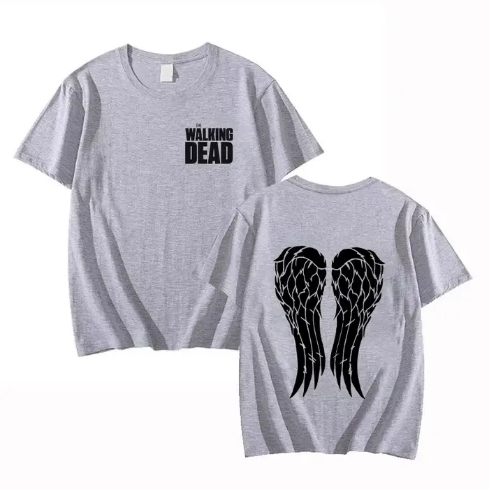 Nouveau chaud The Walking Dead T-shirts mode femmes hommes été t-shirt unisexe décontracté à manches