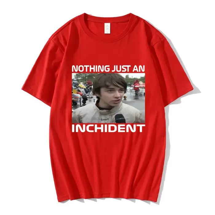 Charles Leclerc rien d'une entretien Inchident t-shirt hommes Vintage surdimensionné à manches court