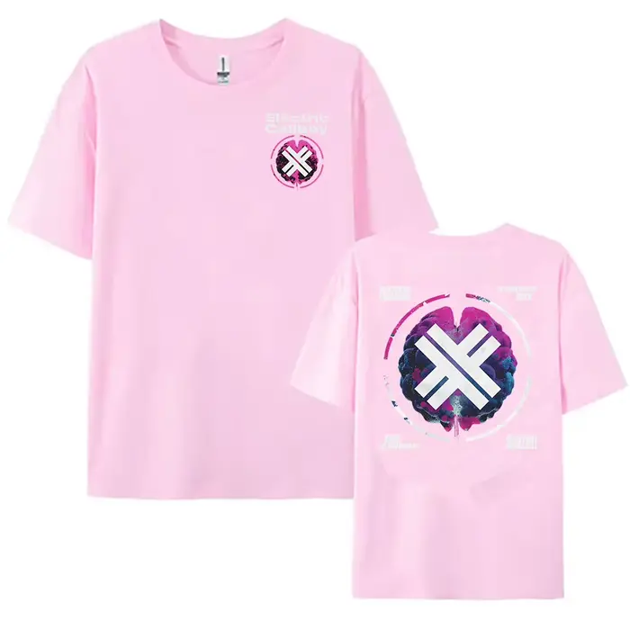 T-shirt unisexe en coton à manches courtes, Streetwear, col rond, Y2k, groupe de Rock ELECTRIC CALLB