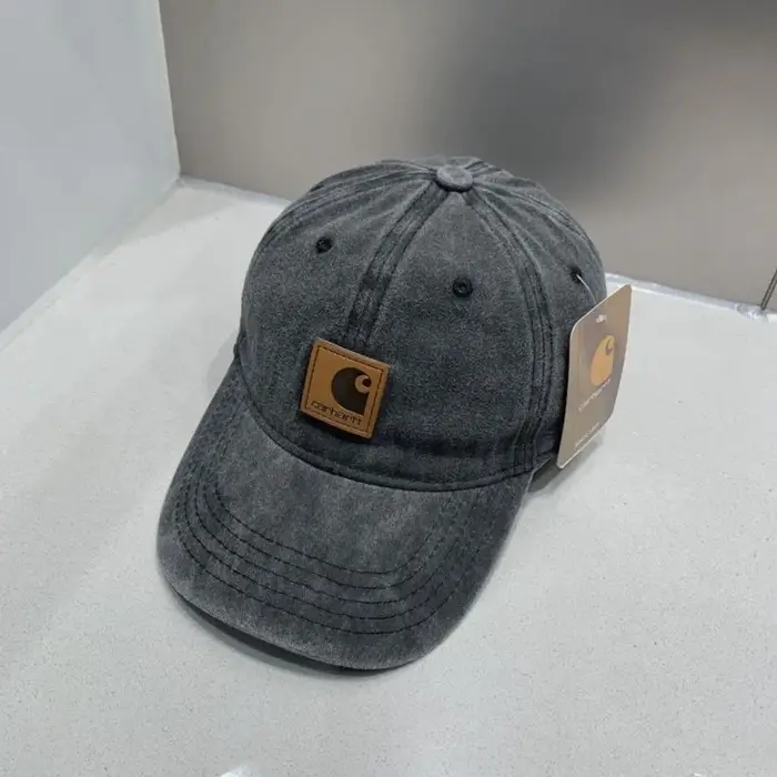 Casquette Carhartt Odessa Main Line en coton délavé, style workwear, à visière courbée, avec sangle 