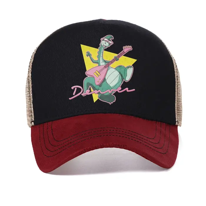 Casquette de baseball imprimée Denver the Last Dinosaur Jeremy Cartoons