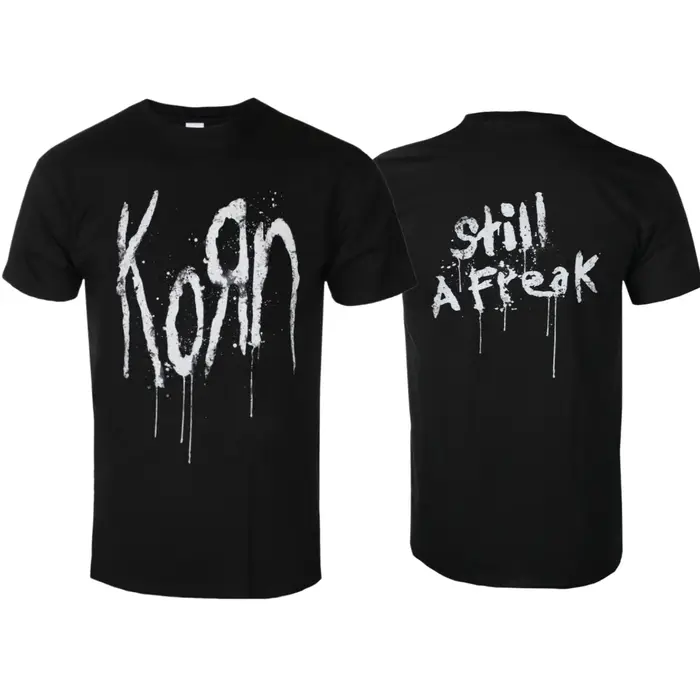 Korn Still A Freak – T-shirt à motifs artistiques pour hommes et femmes, en coton, décontracté, clas