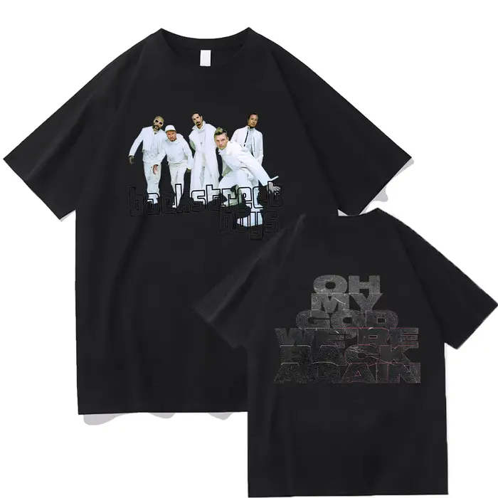 Nous devons encore t-shirt groupe populaire Backstreet garçons t-shirts hommes femmes mode t-shirt H