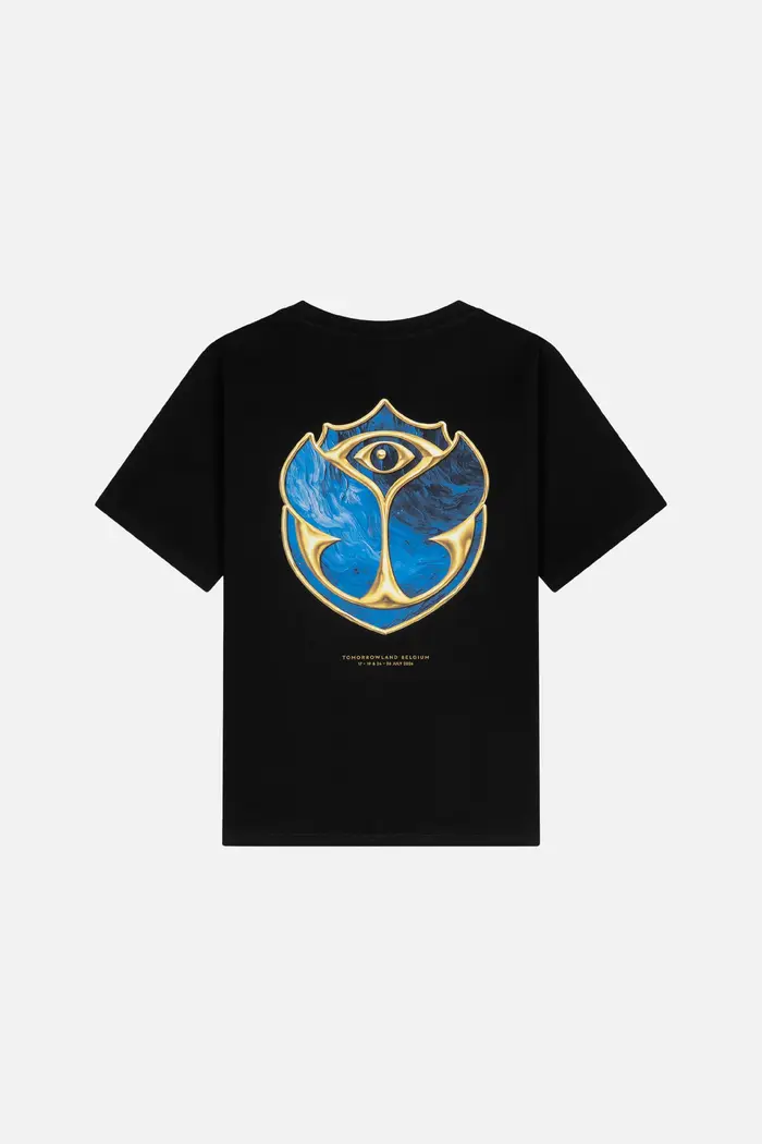 T-shirt graphique du festival de musique électronique Tomorrowland 2026, vêtements d'été en coton po