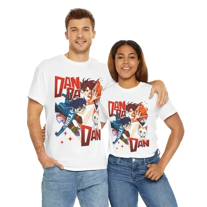Dandadan Anime T-Shirt à la mode japonais Streetwear graphique