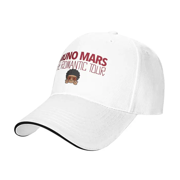 Casquette de baseball Bruno Mars The Romantic Tour 2026