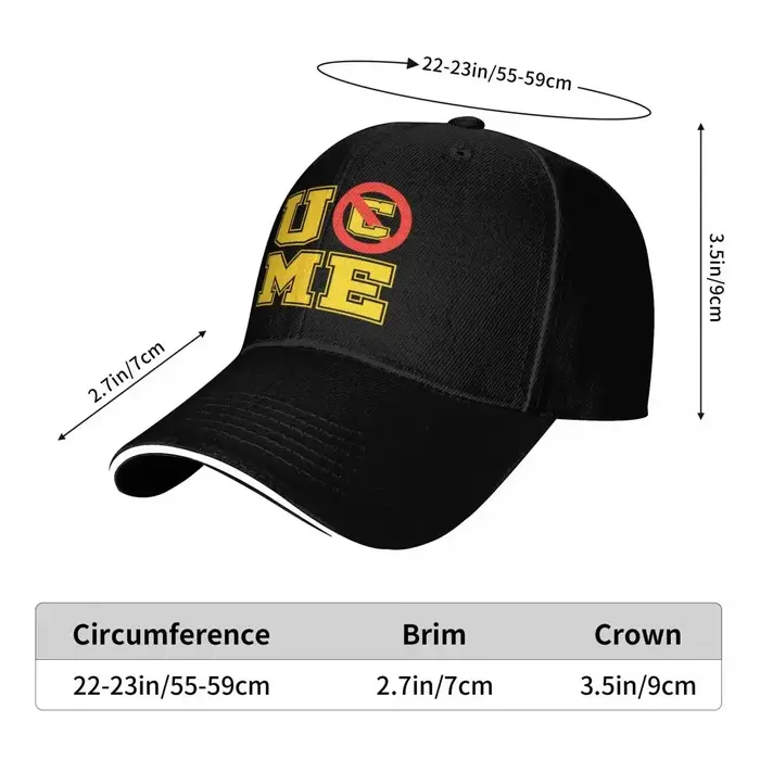 Casquettes de baseball 2026 Cena John U Can't See Me pour hommes et femmes