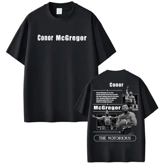 T-shirt pour hommes The Notorious Conor McGregor
