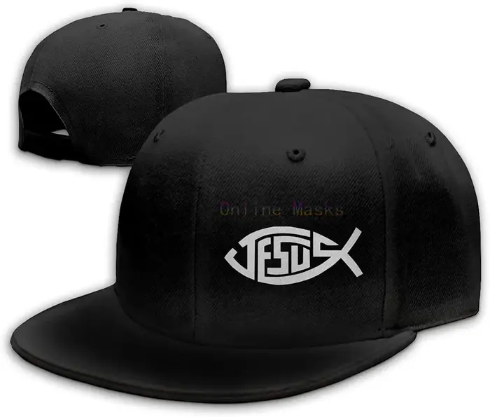 Casquette de baseball à visière plate pour hommes, chapeaux Snapback de Jésus, casquettes de papa ré