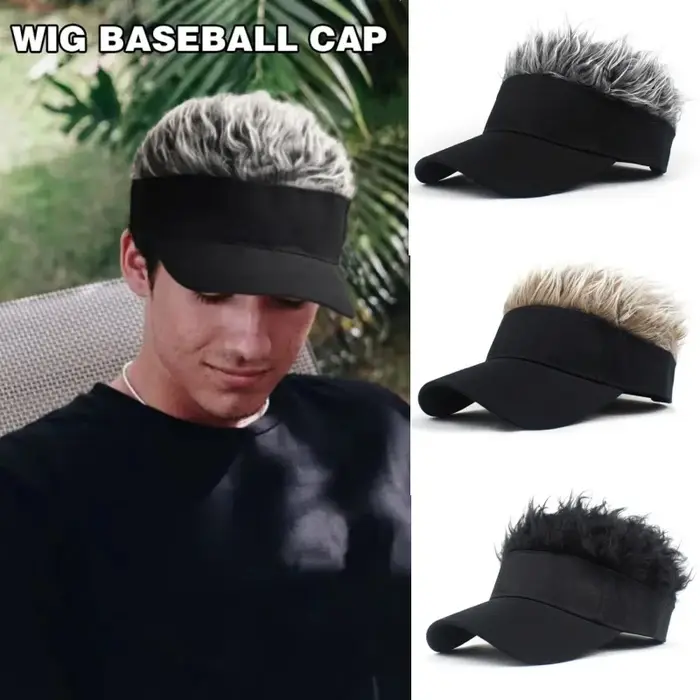 Casquette de Baseball synthétique courte pour hommes
