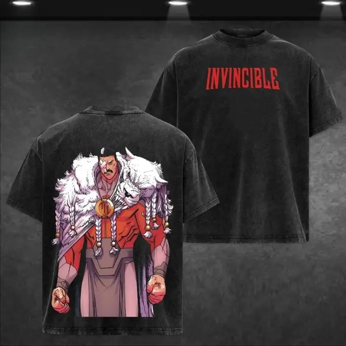 Conquête Invincible ‌ T-shirt imprimé pour hommes et femmes