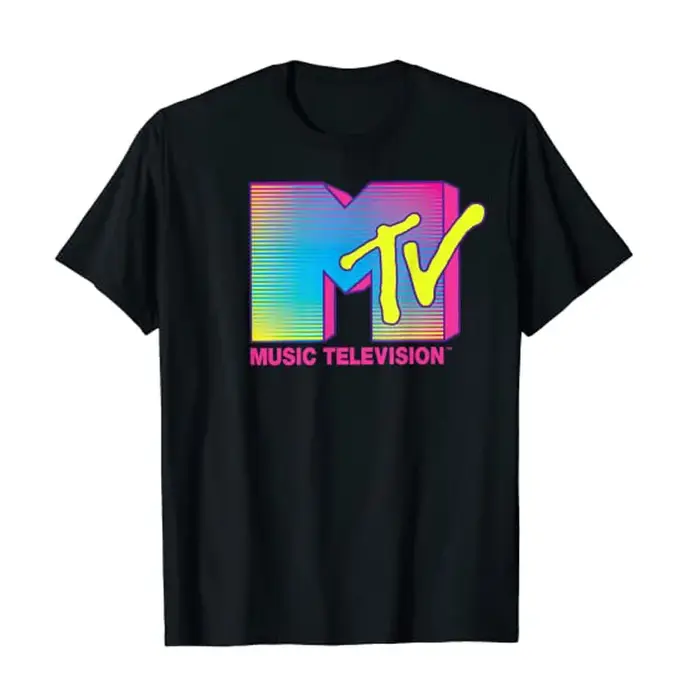 MTV – T-Shirt à manches courtes pour hommes