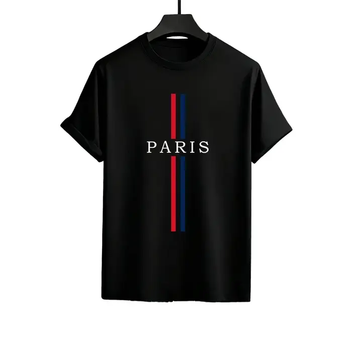 Ensemble de survêtement Paris 2026 pour homme, printemps-été, décontracté, mode, tenue à manches cou