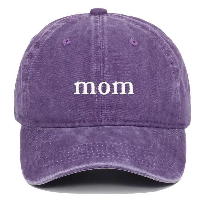 Casquette de baseball brodée tendance pour papa et maman, en coton lavé, réglable, pour couple, prot