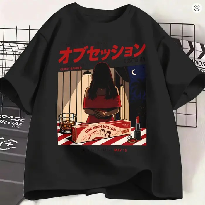 T-shirts pour hommes Obsession Movie 2026, hauts en pur coton, t-shirt drôle à manches courtes et co
