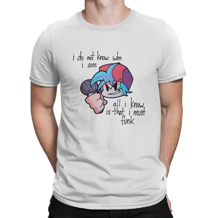 T-shirt en coton unisexe BF All I Know is that I ista Funk