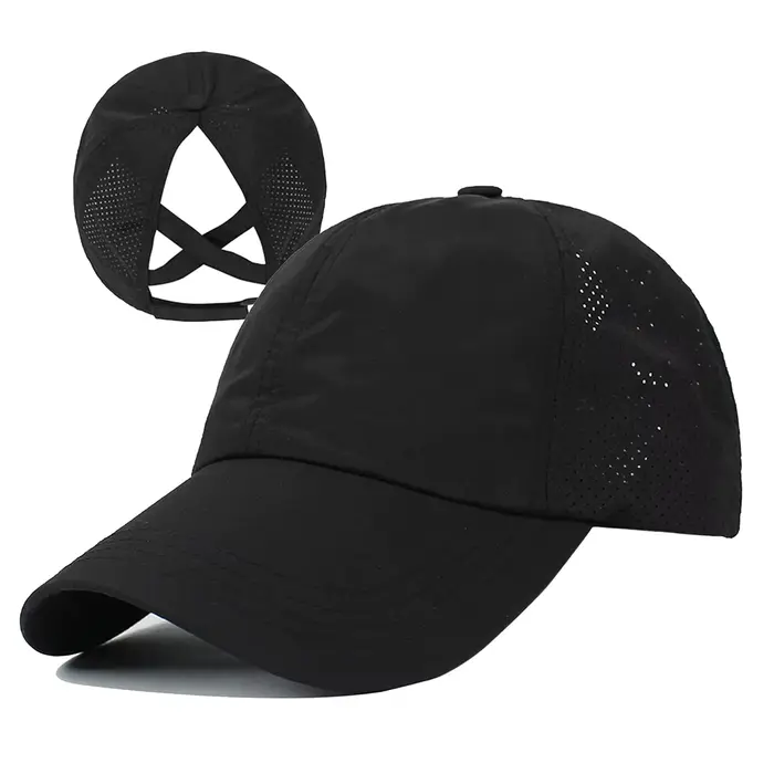 Casquettes de Baseball Queue de Cheval pour Femme