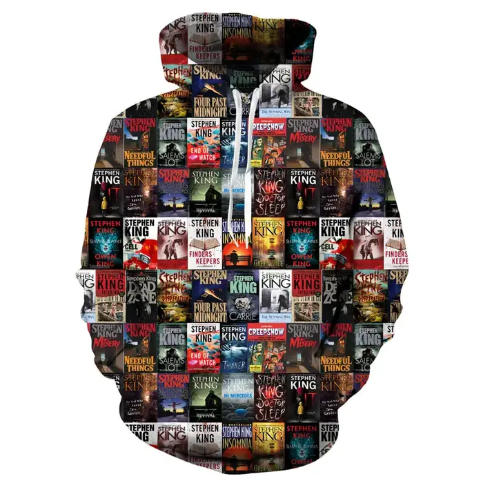 PLstar Cosmos Movies IT Stephen King Horror Movie Hoodie, Casual Fashion Hoodies, Streetwear, Survêt