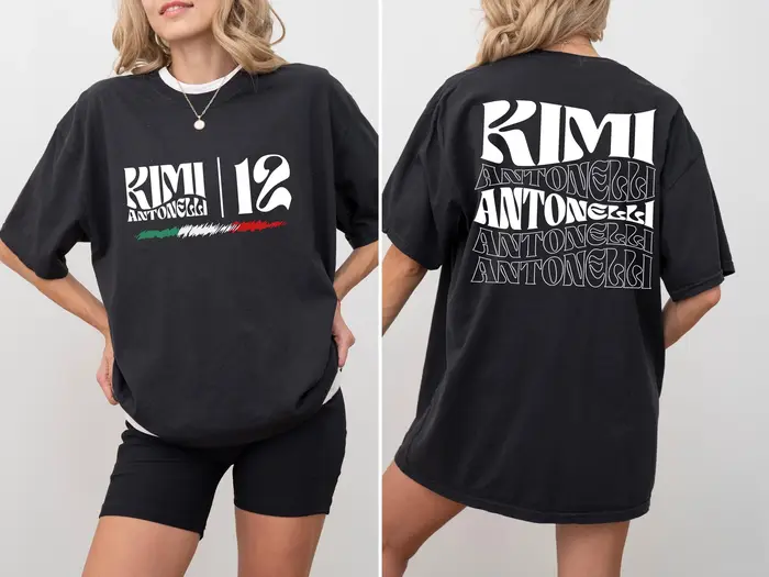 T-shirt de course vintage Antonelli pour homme et femme, vêtements d'été en coton, mode oversize, ha