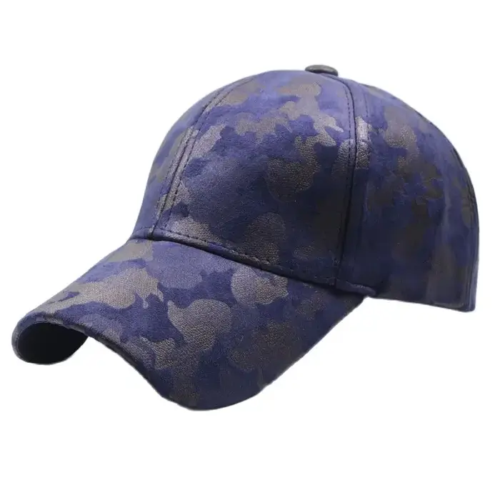 CNTANG cuir daim PU Camouflage casquette de Baseball hommes mode printemps chapeau Snapback Hip Hop unisexe casquettes réglable marque chapeaux décontractés