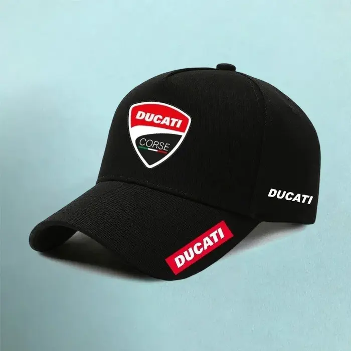 Casquette de Baseball pour voiture et homme, chapeau de Sport avec Logo de course, pour Ducati Multi