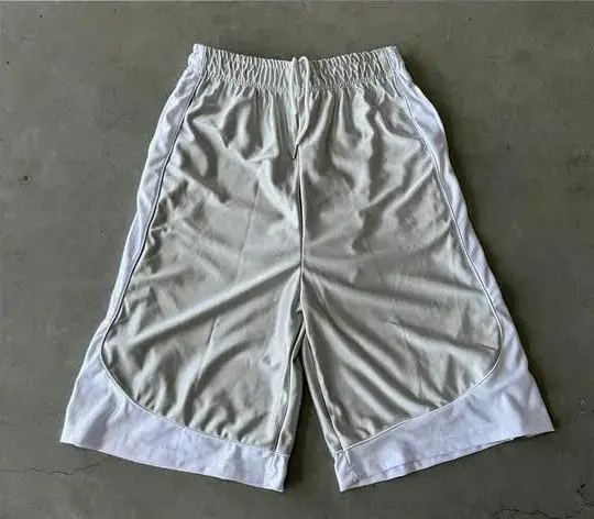 Shorts de basketball streetwear pour hommes et femmes, style rétro américain, patchwork color block,