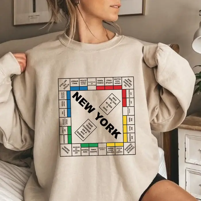 Sweat-shirt monopole de New York et juste comme ça sweat à capuche merde de New
