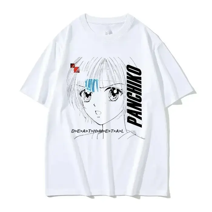 Panchiko DEATHMETAL Rock Album T-Shirt imprimé graphique femmes Vintage décontracté hauts T-Shirt go