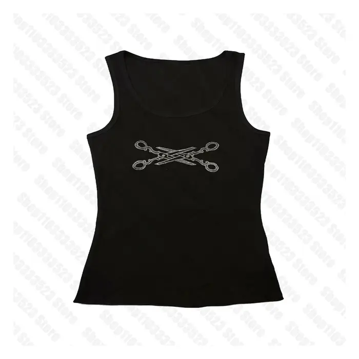 Débardeur graphique vintage punk pour femmes, style emo, imprimé punk, corset gothique, débardeur Y2