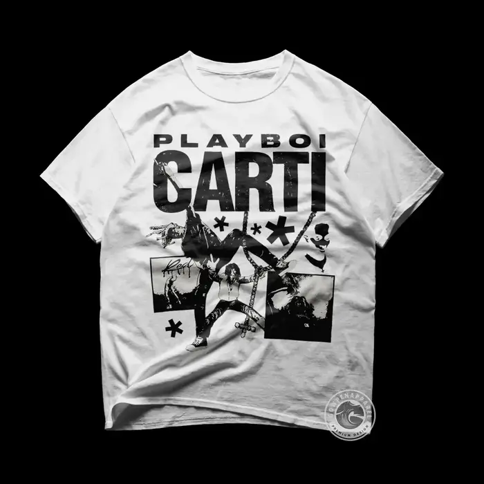 Hip Hop hommes col rond haut Vintage Playboi Carti chemise Playboi Carti T-shirt Playboi Carti T-shi