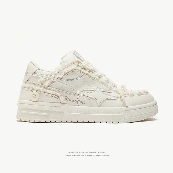 Femmes chaussures pour hommes Tennis rétro mode étoile chaussures en cuir blanc hommes baskets Coupl