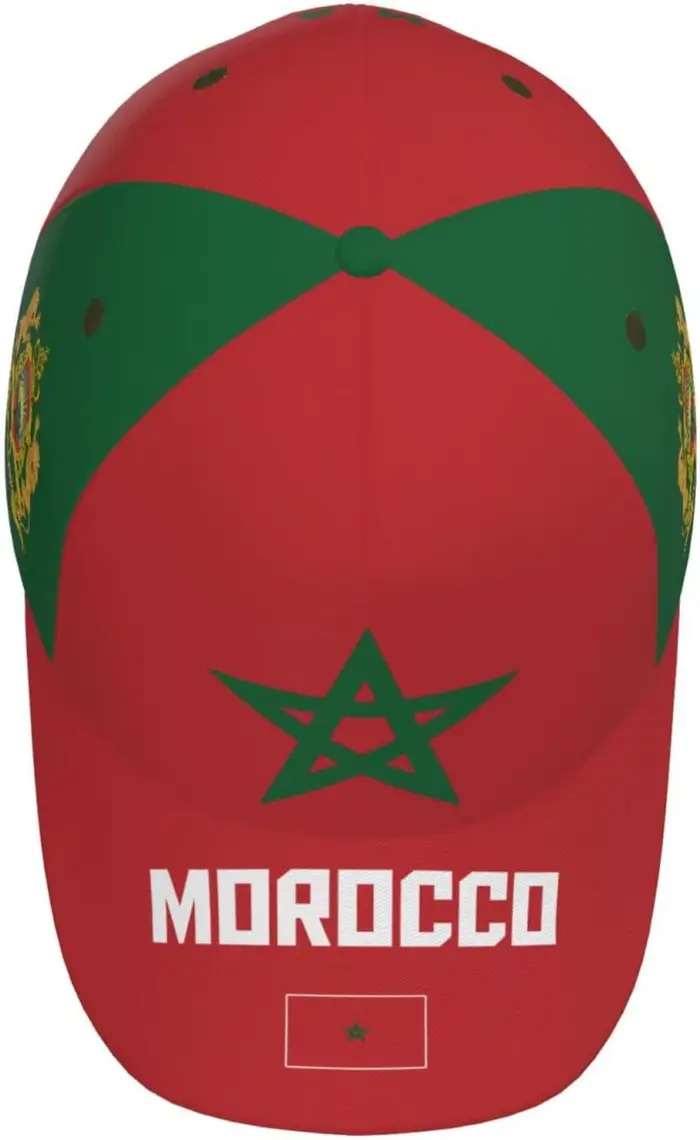 Casquette de Baseball drapeau marocain Cool